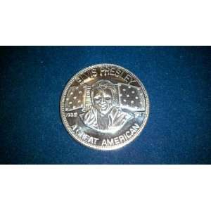   999) Silver Elvis Presley Commemorative GREAT AMERICAN Silver Coin