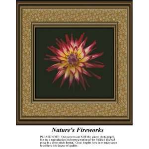   Fireworks Cross Stitch Pattern PDF Download Available: Arts, Crafts
