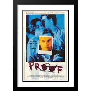 : Proof 20x26 Framed and Double Matted Movie Poster   Style A   1991 