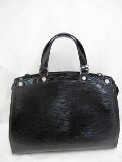   Louis Vuitton Black Epi Patent Leather Brea GM Large Bag $2,410  