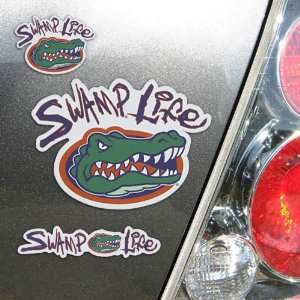  NCAA Florida Gators 3 Pack Swamp Life Small Magnet Set 