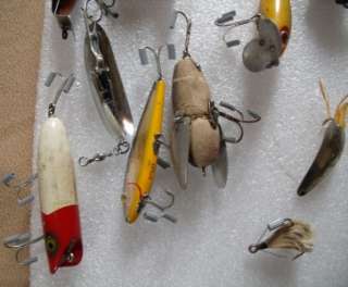 Lot 19 Vintage Fishing Lures Pflueger South Bend & Others  