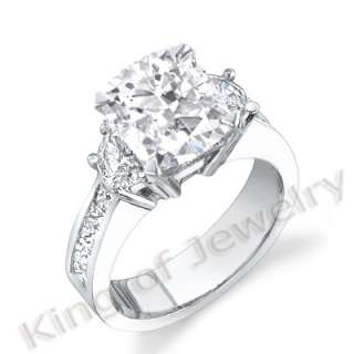 18 Ct. Cushion Cut Diamond Engagement Ring EGL  