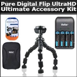  Kit For The Pure Digital Flip UltraHD Camcorder 3rd Generation 