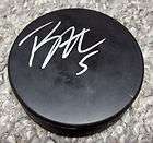 Brian Boucher signed Puck Carolina Hurricanes  