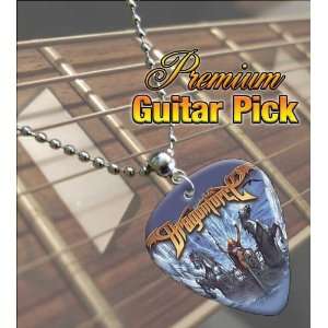  DragonForce (2) Premium Guitar Pick Necklace: Musical 