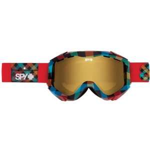  Spy Optic Bright Idea Zed Snocross Snow Goggles Eyewear w 