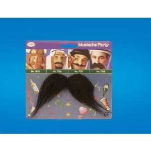  Bushy Moustache Black 