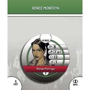  DC Heroclix Icons Renee Montoya Bystander Token Card 
