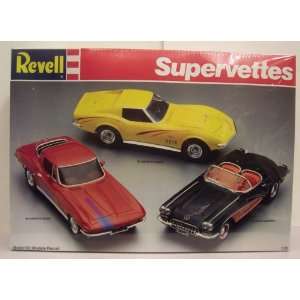  Revell 7484 Supervettes Three Corvette Kit Package: Toys 