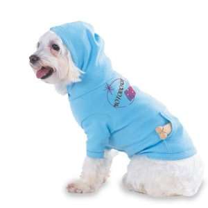 MOTORCYCLE Chick Hooded (Hoody) T Shirt with pocket for your Dog or 