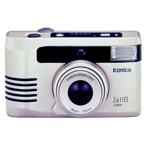  KONICA Z up 118 Super 35mm Compact Zoom Quartz Date Camera 
