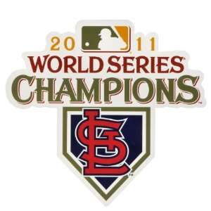  MLB St. Louis Cardinals 2011 World Series Champions Magnet 