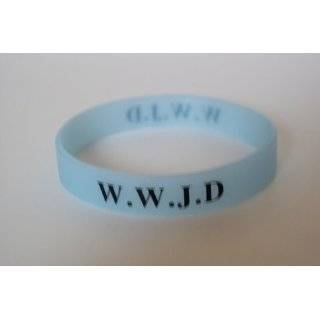   Glow in the Dark (glows green) Wristband / Bracelet by Silk Solutions