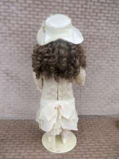 18 Bru Jne French Reproduction Bisque Head Doll Nice Clothing  
