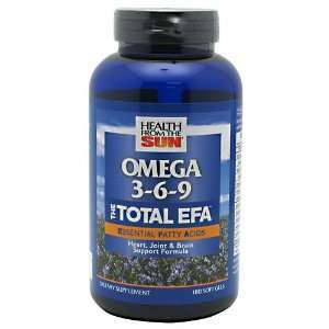  Health from the Sun The Total EFA, 1200 mg, Soft Gels, 180 