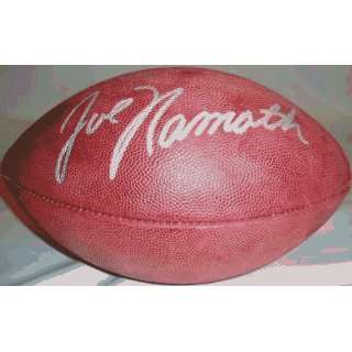  Signed Joe Namath Ball