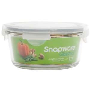  Glass Lock Food Storage by Snapware   2.3 Cup Round: Home 
