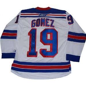  Scott Gomez New York Rangers Autographed Replica White 