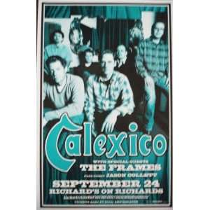  Calexico Vancouver Canada Original Concert Poster