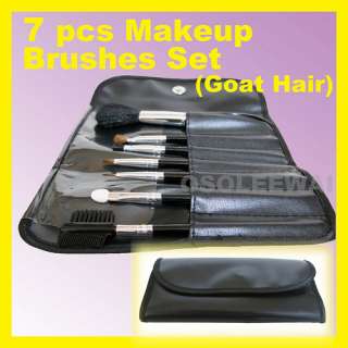 pcs Makeup Brushes Set (Goat Hair)  