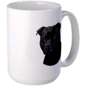  Stafford head Pets Large Mug by CafePress: Everything Else