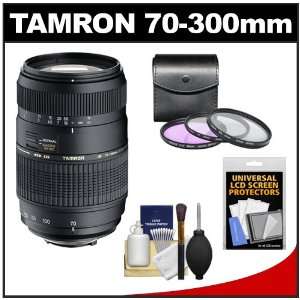  Tamron 70 300mm f/4 5.6 Di LD Macro 1:2 Zoom Lens with 3 