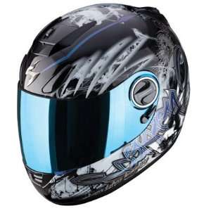   750 Eternity Motorcycle Helmet XX Large Black/Chameleon Automotive