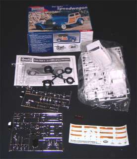   Monogram Classic Car Ford Model Kit Lot Speedwagon, Coupe, Street Rod