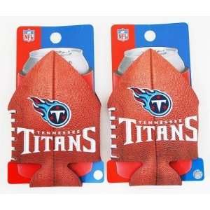   NFL TENNESSEE TITANS FOOTBALL CAN COOLIE KOOZIES: Sports & Outdoors