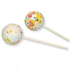 Jawbreaker   On A Stick, Large 2 inch Grocery & Gourmet Food