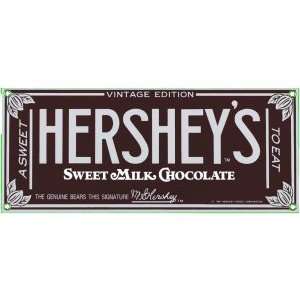 Hershey Candy Bar Sign  Grocery & Gourmet Food