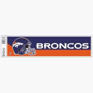  Denver Broncos Bumper Sticker / Decal Strip *SALE* Sports 