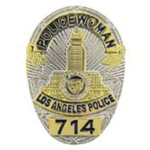    Los Angeles Policewoman Badge Pin 1 Arts, Crafts & Sewing