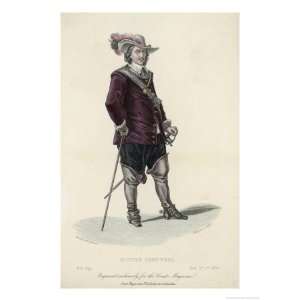  Oliver Cromwell Soldier Statesman the Protector Giclee 
