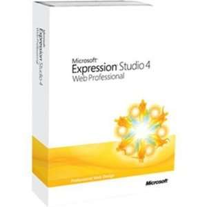 New Microsoft Expression Studio V.4.0 Web Professional 1 Workstation 