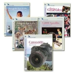  Blue Crane Digital Canon 60D DVD 5 Pack Volume 1 