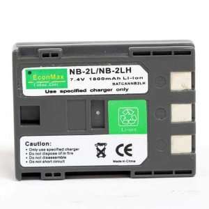   2LH Rechargeable Li ion 1800mAh Battery For Canon DSLR: Camera & Photo