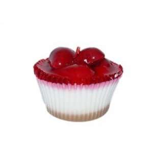  Strawberry Cheesecake Muffin Candle: Sports & Outdoors