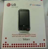LG US Cellular Tritan QWERTY Cell Phone Slide out Keypad Bluetooth 