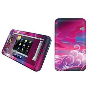  Dell Streak 7 Vinyl Protection Decal Skin Pink Clouds 