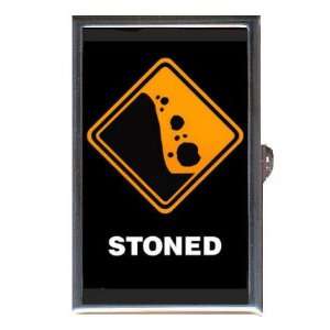  STONED DRUGS MARIJUANA FUNNY Coin, Mint or Pill Box: Made 