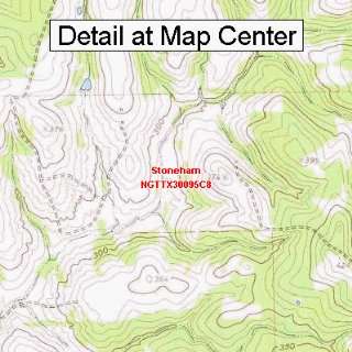   Map   Stoneham, Texas (Folded/Waterproof): Sports & Outdoors