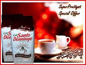 FRESH GOURMET BEAN COFFEE SANTO DOMINGO CAFE 4 BAGS LOT  