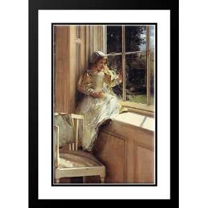 Alma Tadema, Lady Laura Teresa 28x40 Framed and Double Matted Sunshine 