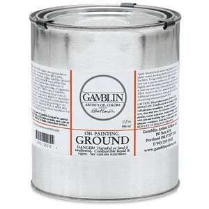  Gamblin Oil Painting Ground   8 oz, Painting Ground: Arts 