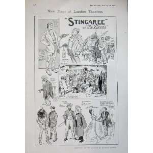  1908 London Theatre Stingaree Welch Ford Knights Bold 