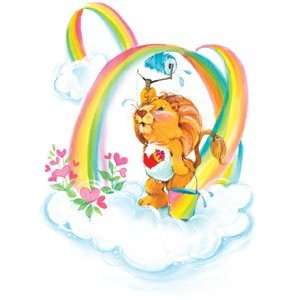  Care Bears Cousins Lion Rainbow Sticker S CB 0025: Toys 