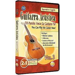  2 in 1 Bilingual Guitarra Ac__stica Vol. 3 Musical Instruments