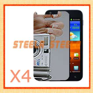 4x Mirror Screen Protector for Samsung Galaxy S II Epic 4G Touch/D710 